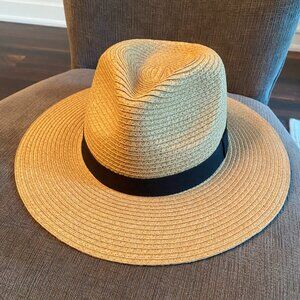 Straw Fedora Hat